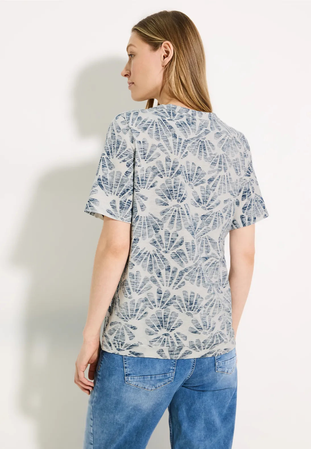 321648 - Inside Out Print Shirt - Cecil