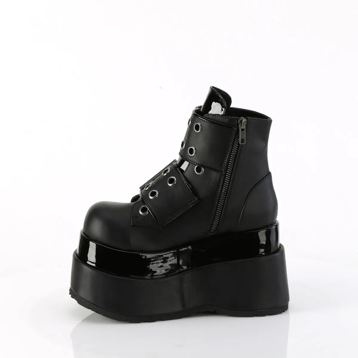 4 Inch Platform BEAR-104 Black Pu