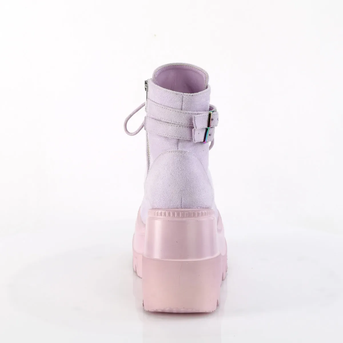 4 Inch Platform SHAKER-52 Lavender Suede