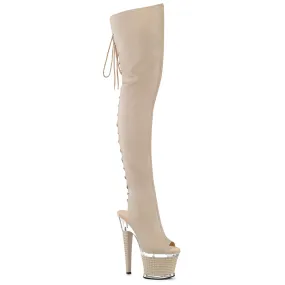 7 Inch Heel SPECTATOR-3030 Nude