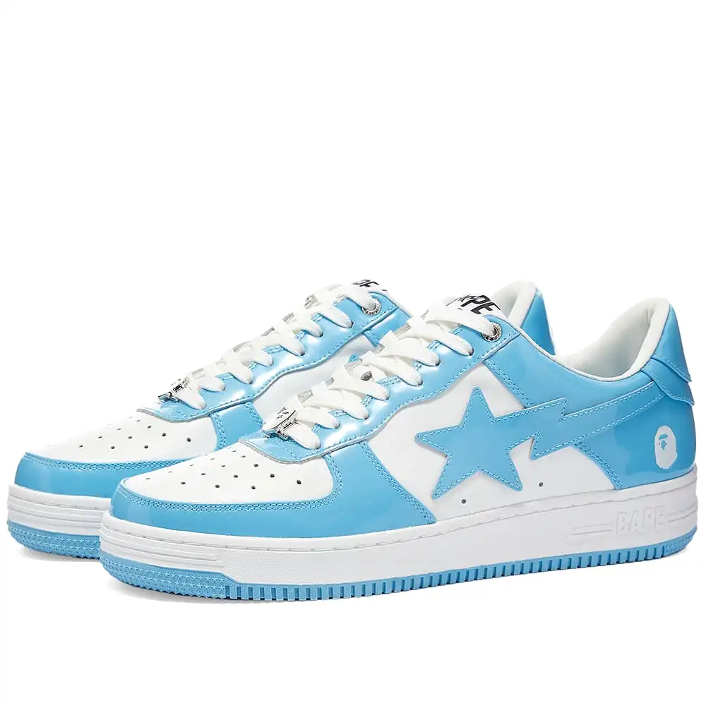 A Bathing Ape Bapesta Low 'Blue'