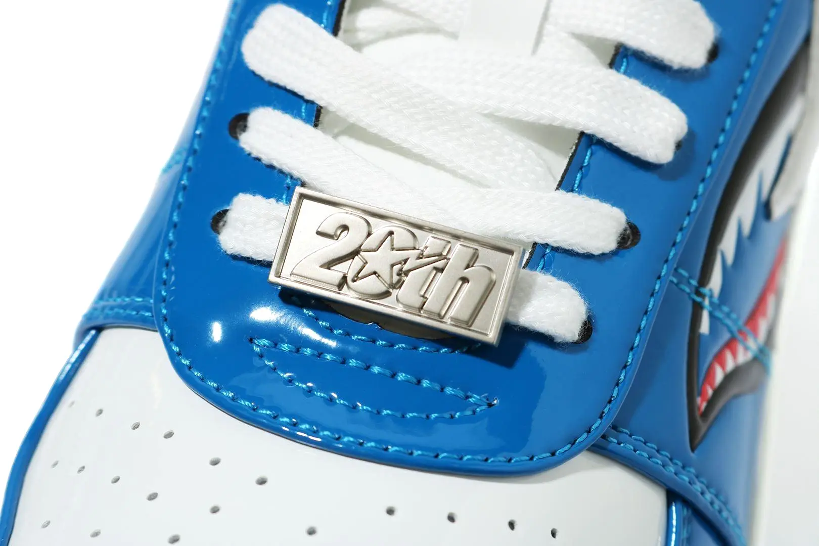 A Bathing Ape Bapesta Low 'Color Block Shark Blue'