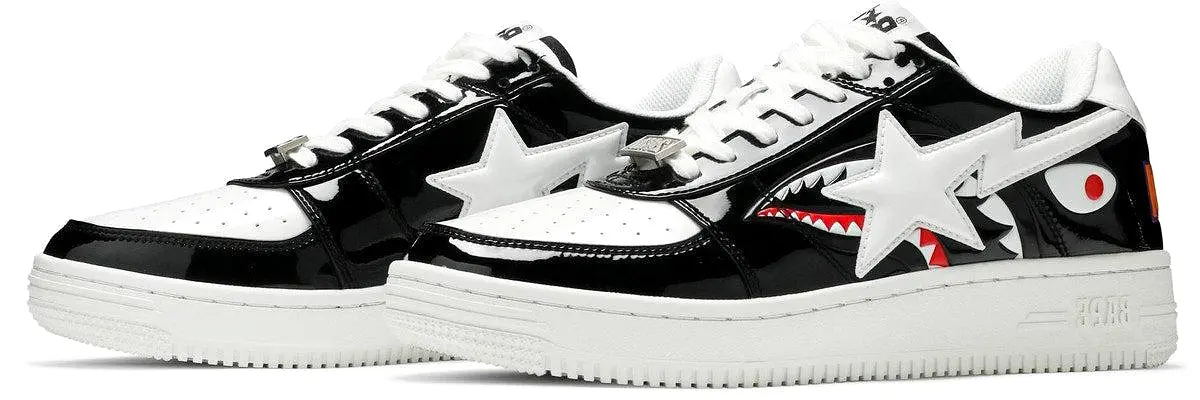 A Bathing Ape Bapesta Low M1 'Shark Face ‑ Black'