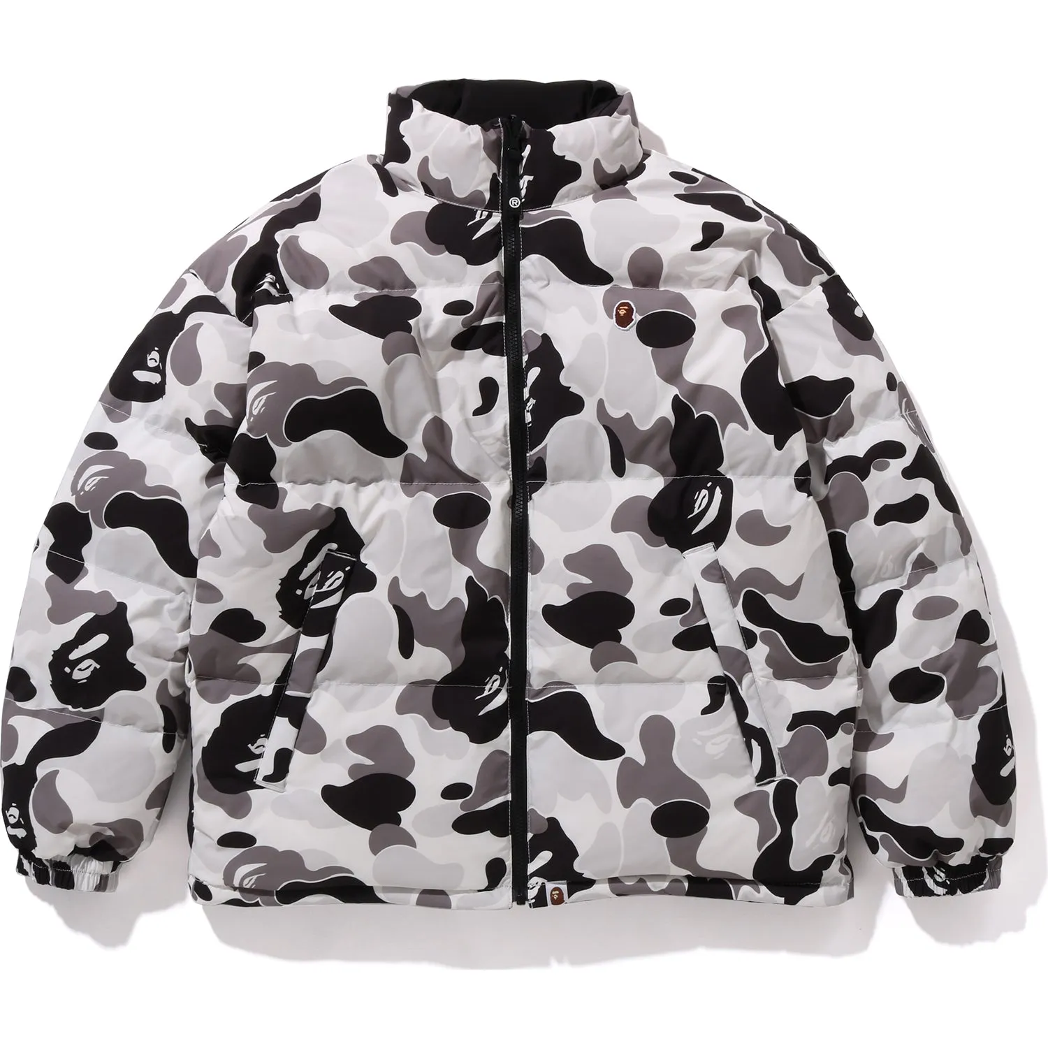 ABC CAMO REVERSIBLE DOWN JACKET RELAXED LADIES