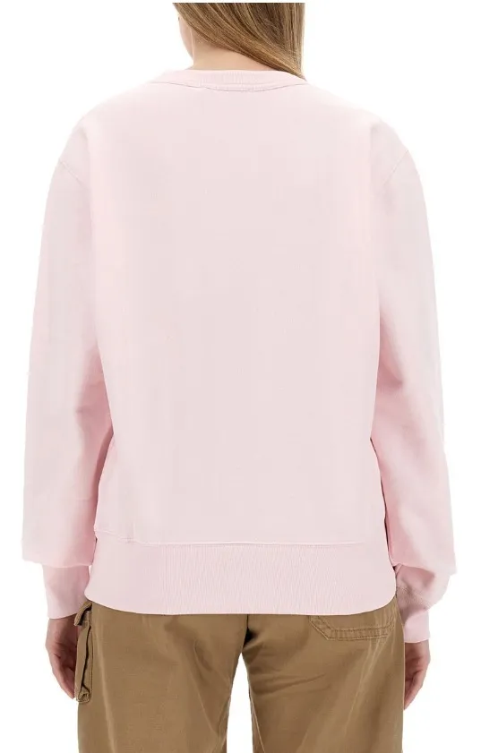 Acne Studios  |Long Sleeves Cotton Logo Hoodies & Sweatshirts