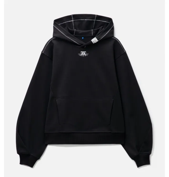 ADERERROR  |Unisex Long Sleeves Plain Cotton Logo Hoodies