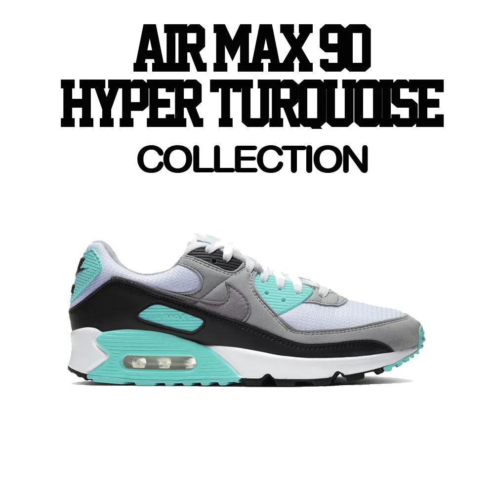 Air Max 90 Turquoise Shirt - Bright Future - Black