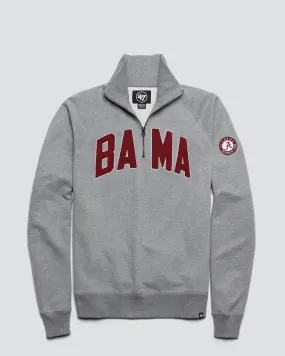 ALABAMA CRIMSON TIDE BANKS '47 HARRIS SCRIMMAGE 1/4 ZIP