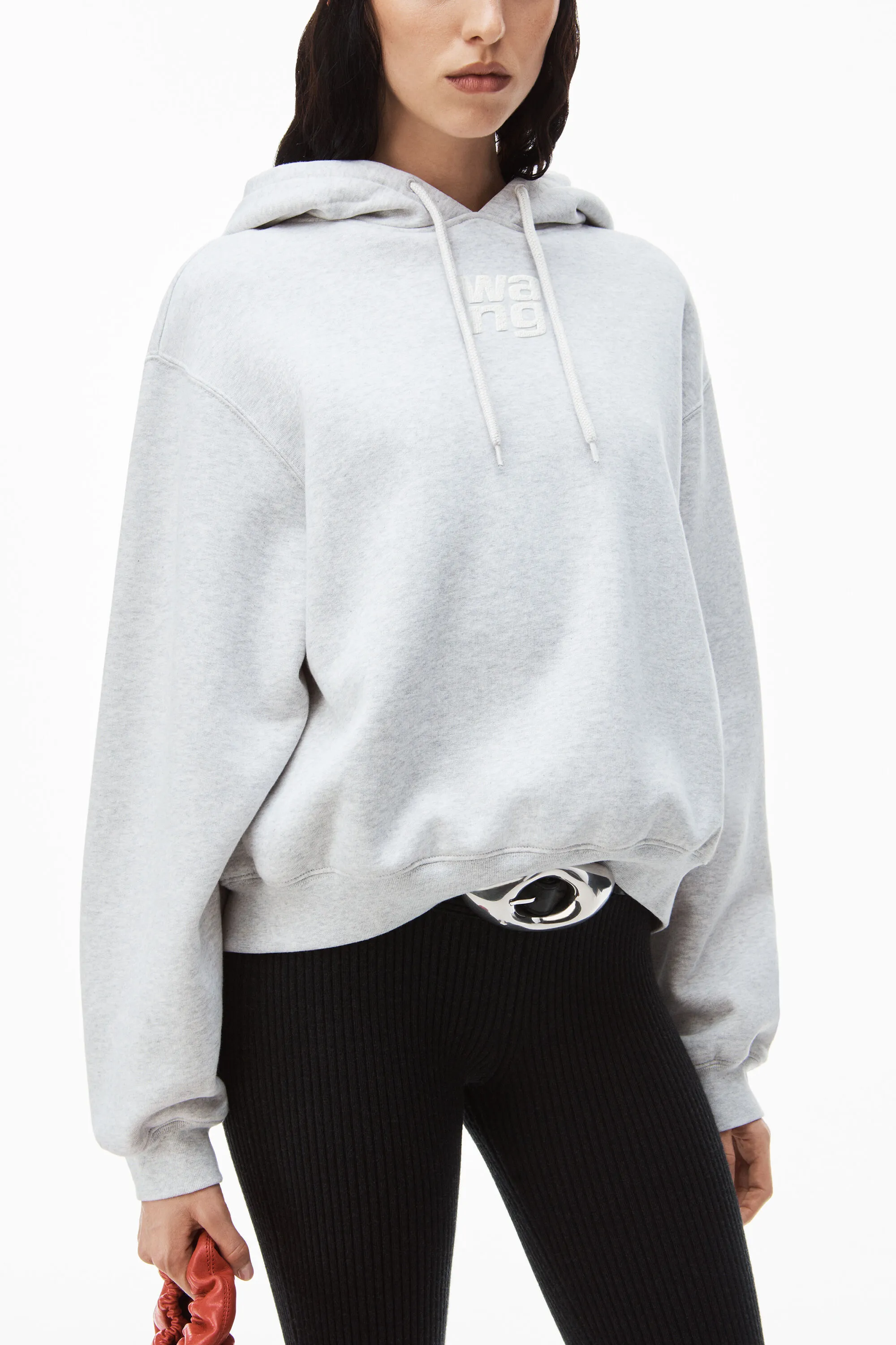 Alexander Wang  |Long Sleeves Cotton Logo Hoodies & Sweatshirts