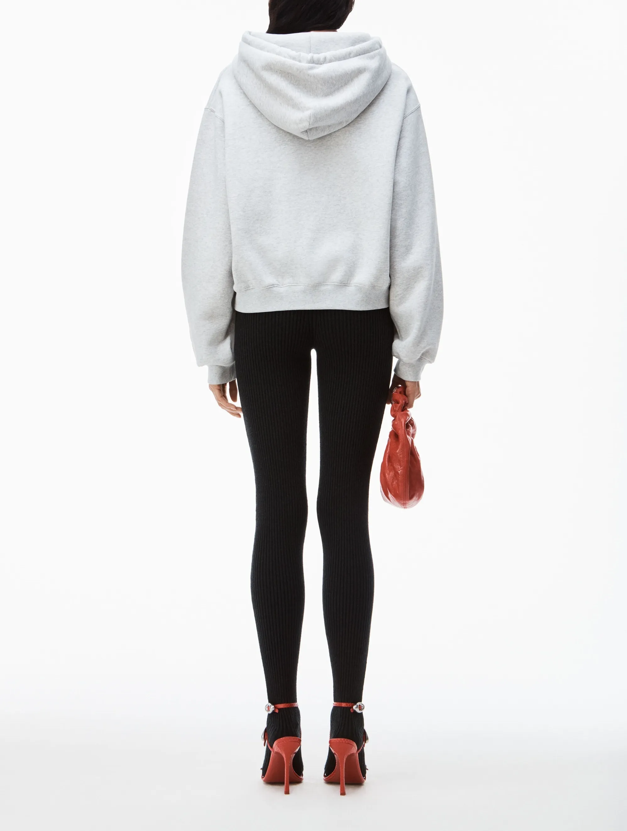 Alexander Wang  |Long Sleeves Cotton Logo Hoodies & Sweatshirts