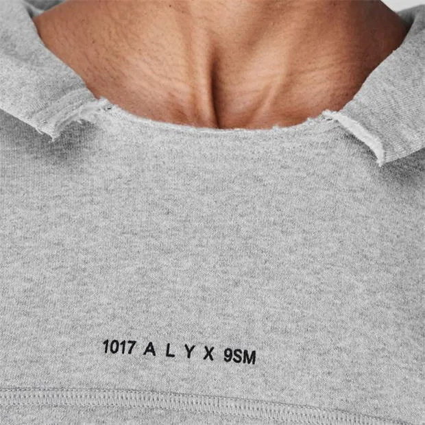 ALYX  |Long Sleeves Plain Cotton Logo Hoodies & Sweatshirts