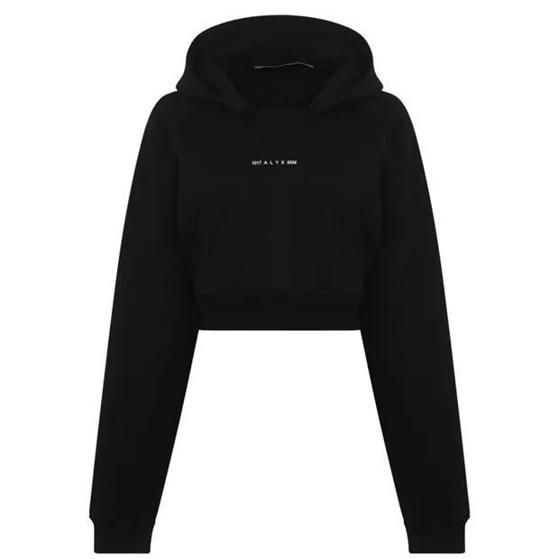 ALYX  |Long Sleeves Plain Cotton Logo Hoodies & Sweatshirts