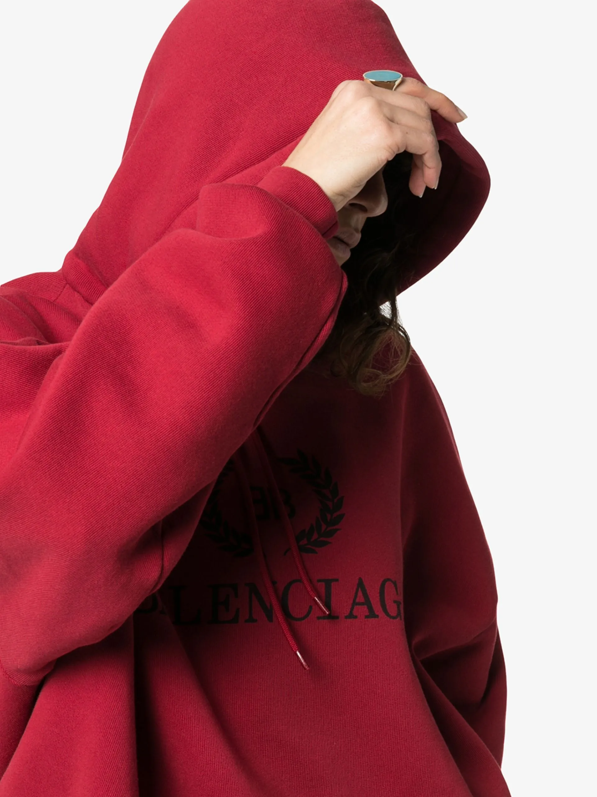 BALENCIAGA  |Unisex Oversized Logo Hoodies & Sweatshirts