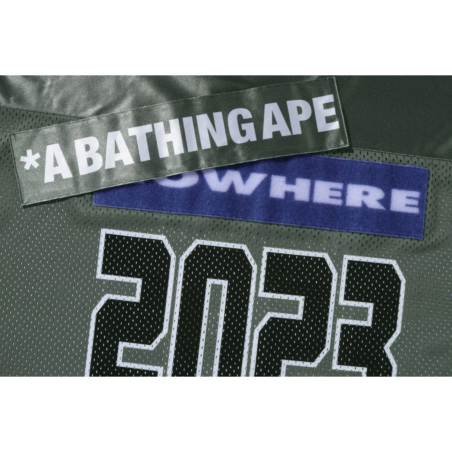 BAPE FOOTBALL JERSEY MENS