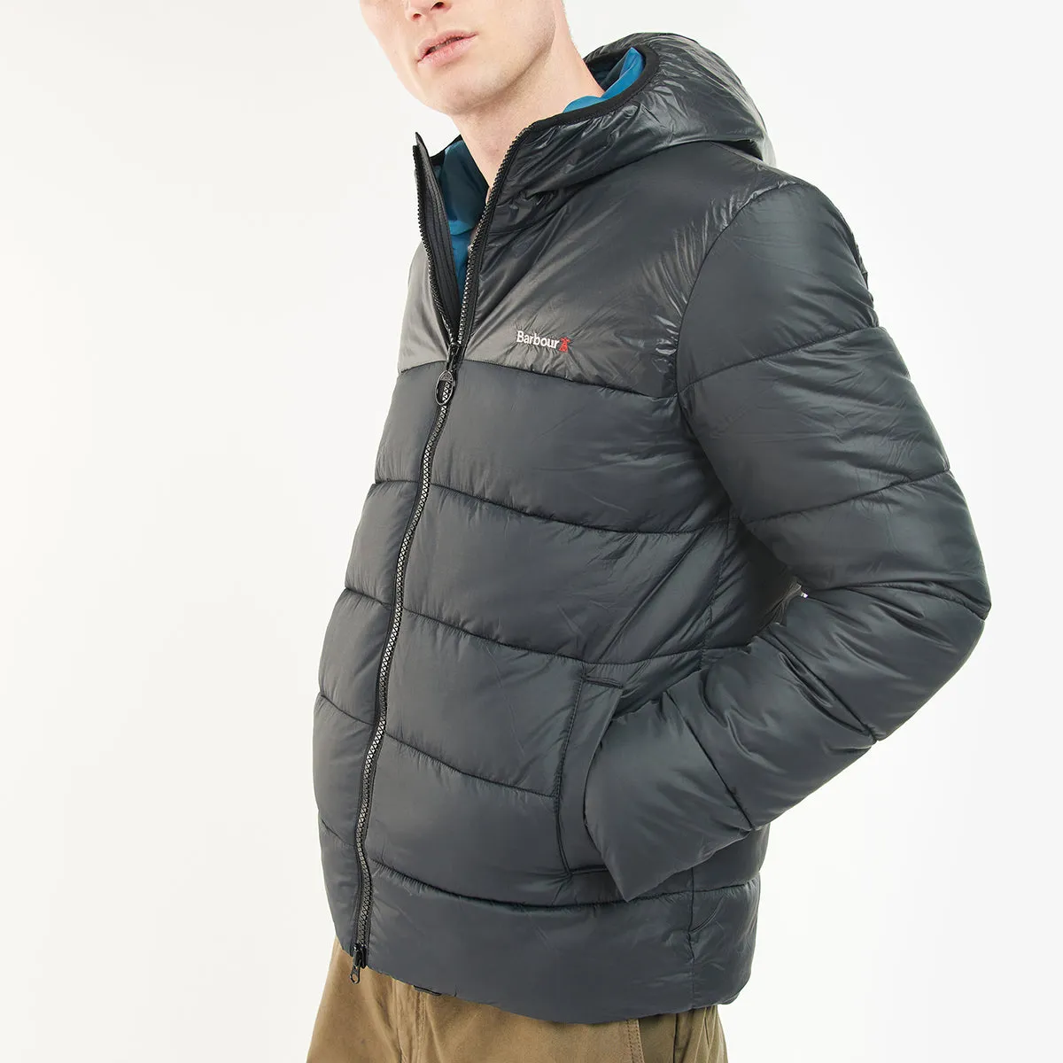 Barbour - Dewpoint Baffle Puffer Jacket in Black