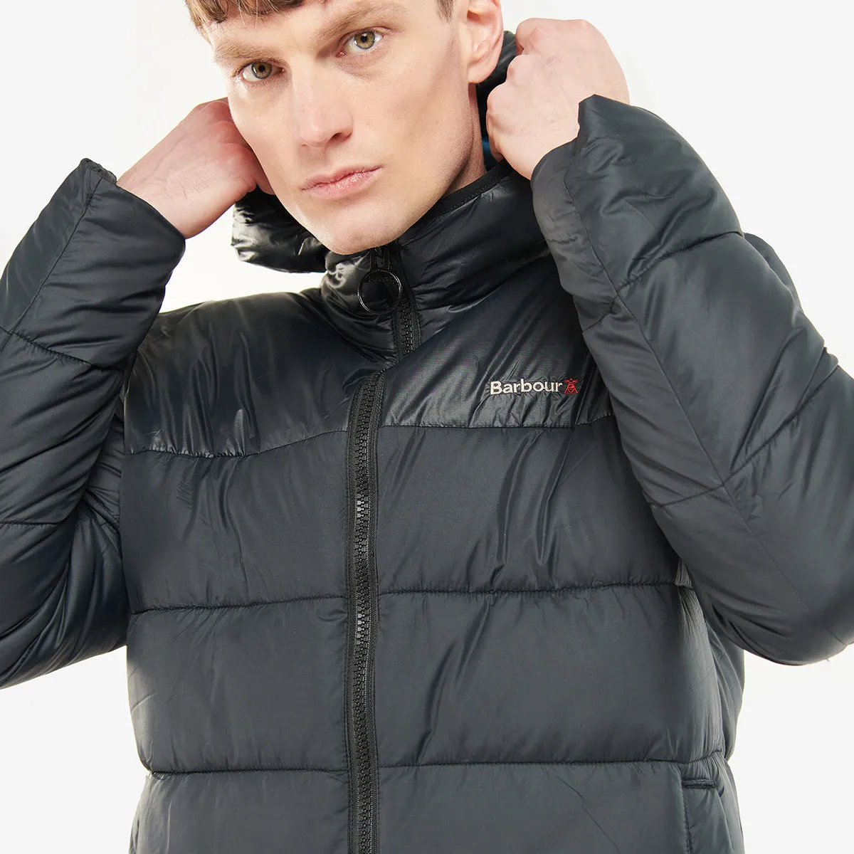 Barbour - Dewpoint Baffle Puffer Jacket in Black