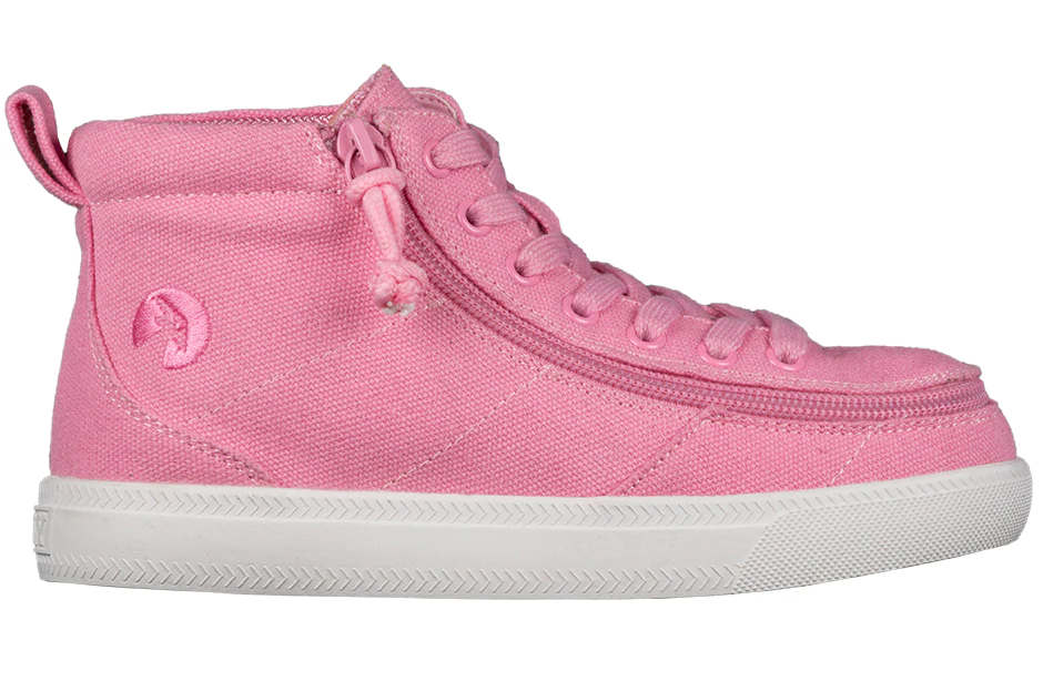 Billy Girls Toddler Hightop Zip Up Shoes- Pink