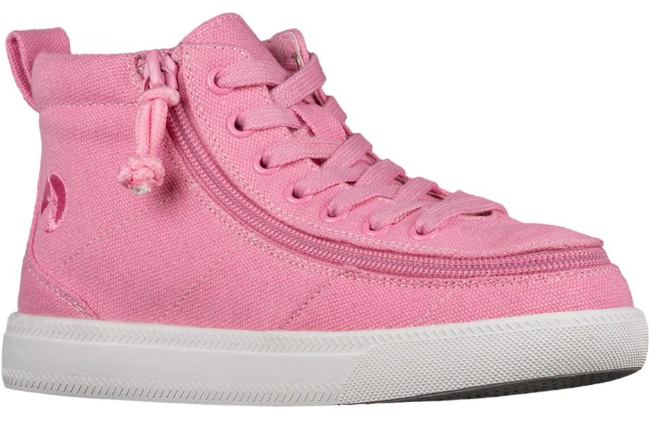 Billy Girls Toddler Hightop Zip Up Shoes- Pink