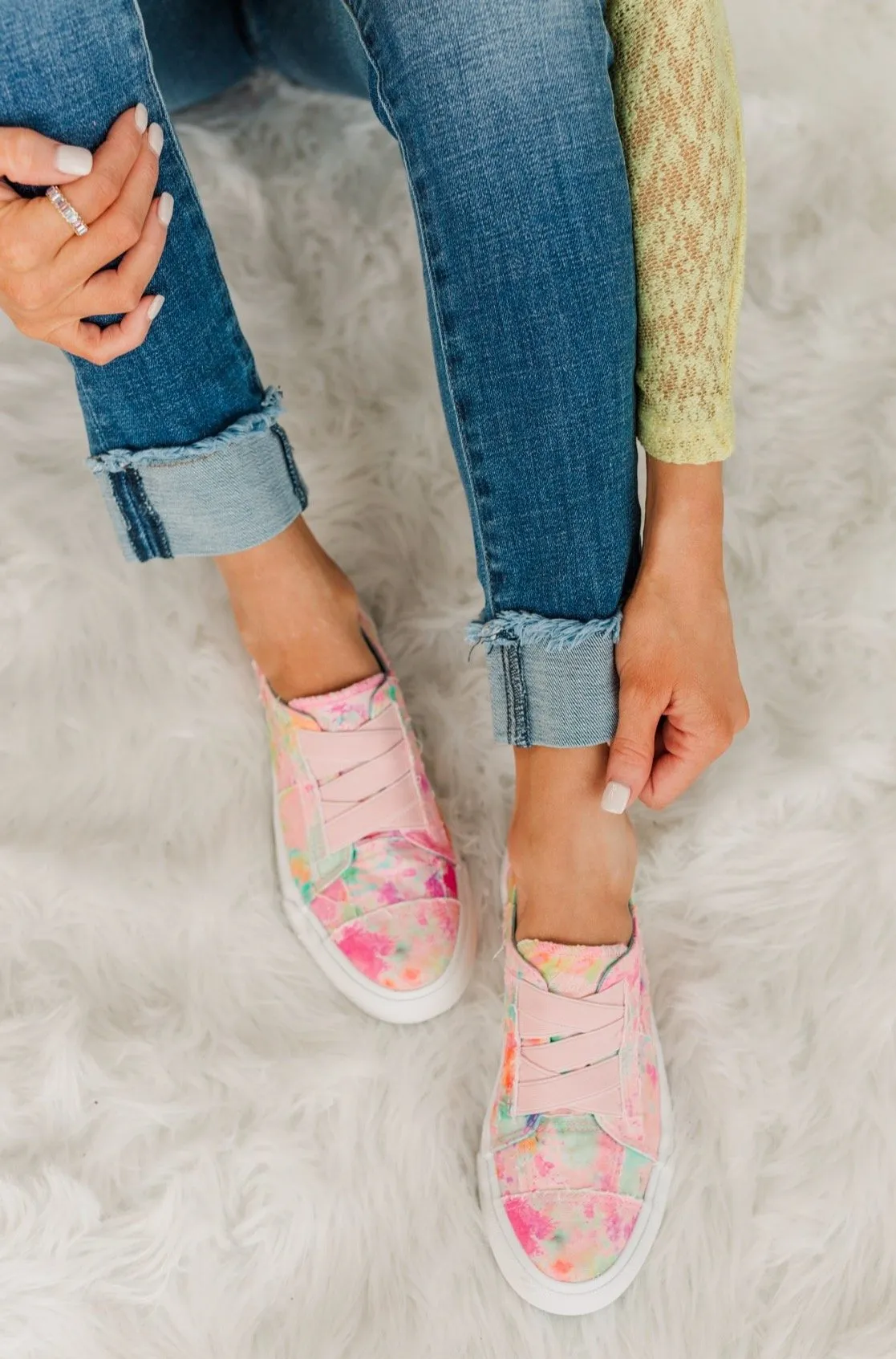 Blowfish Marley Sneakers- Pink Rainwater