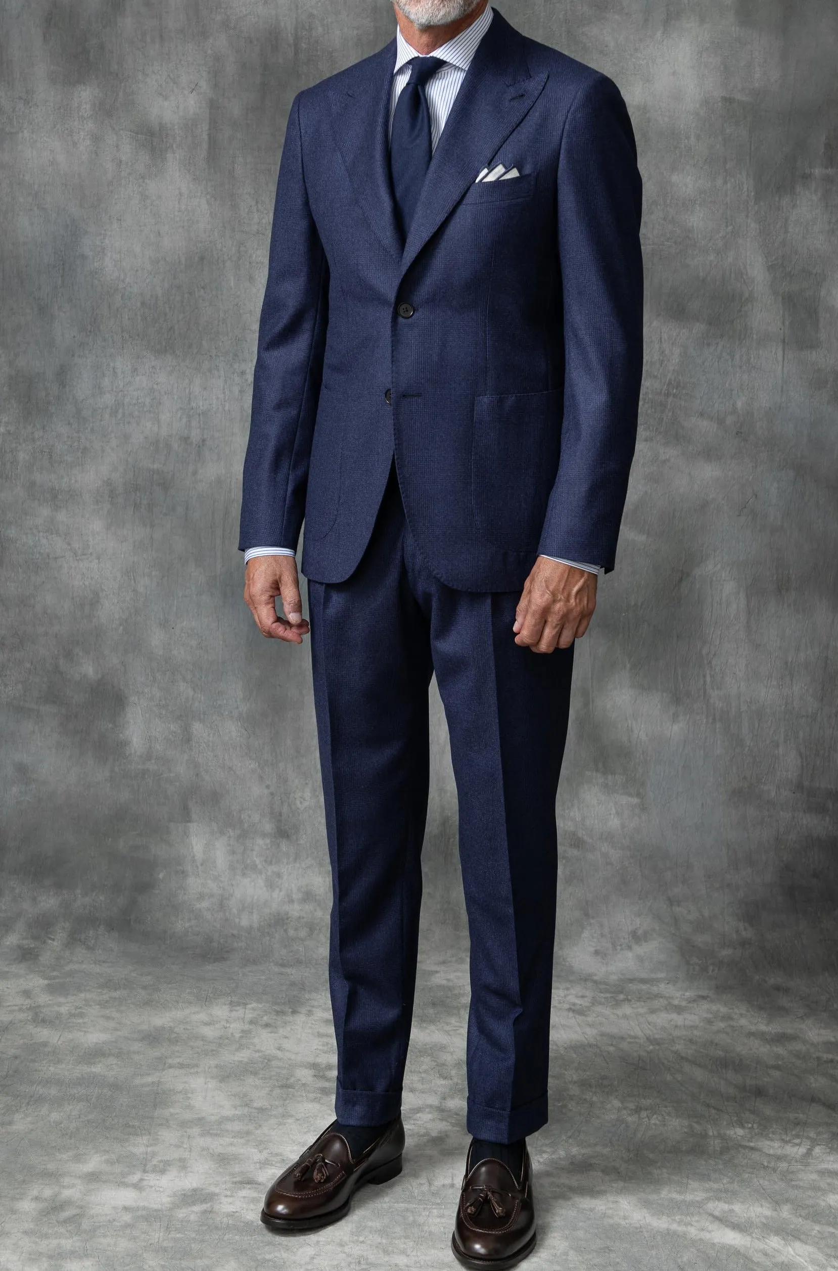 Blue prince of wales suit 