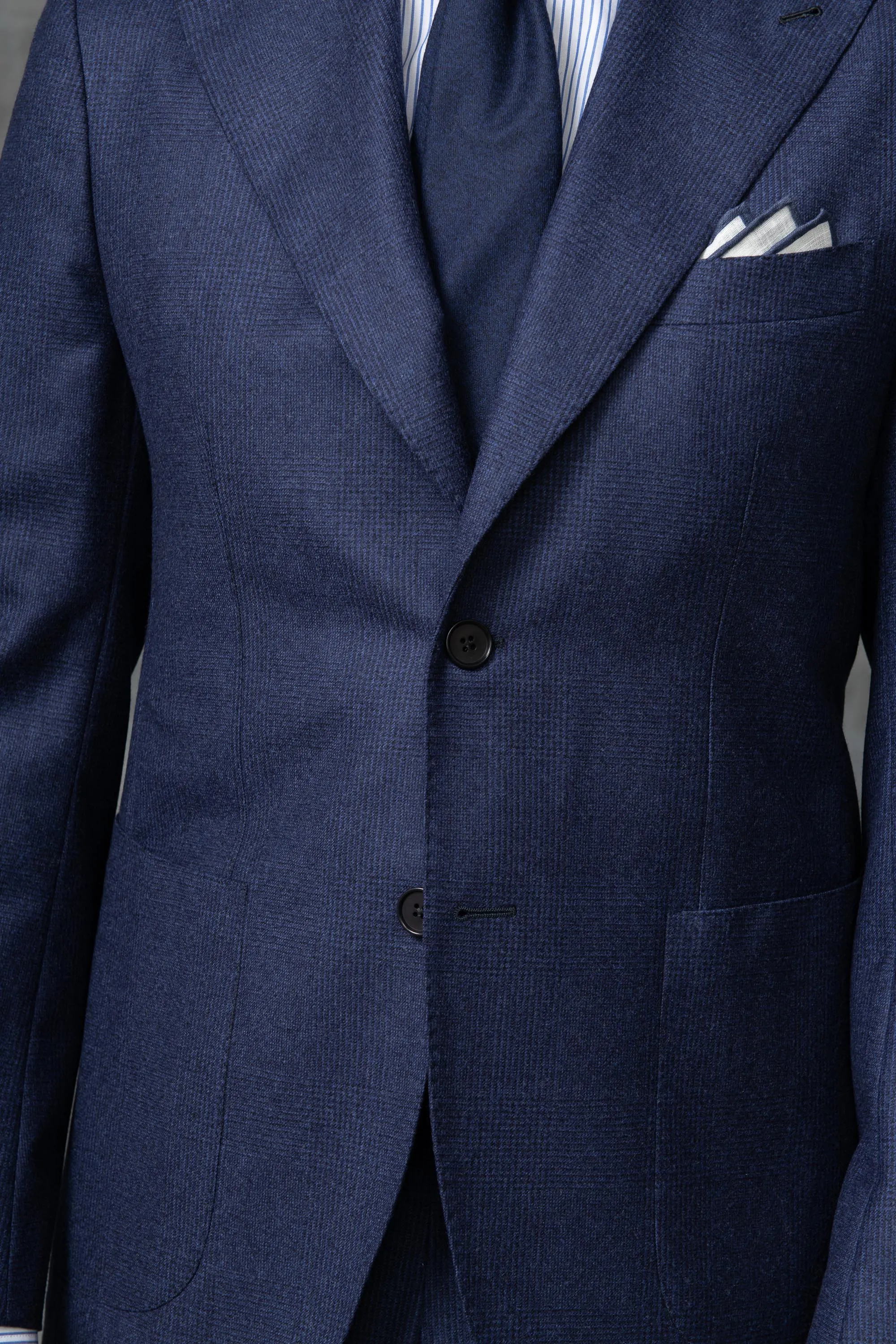 Blue prince of wales suit 