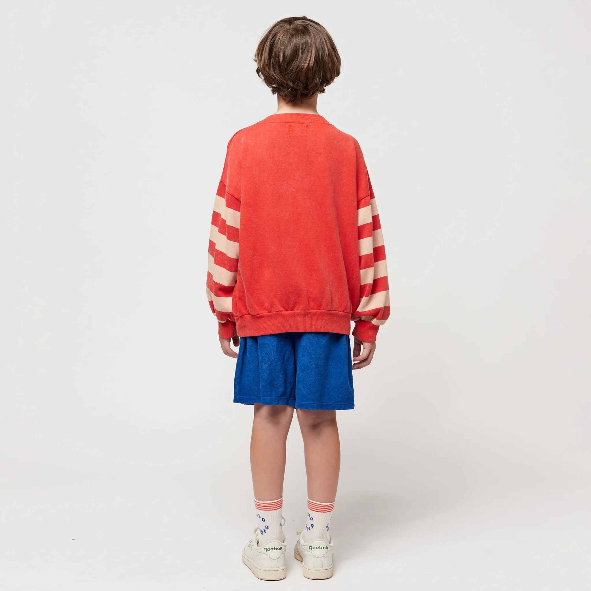 Bobo Choses Child Stripes Sweatshirt Red