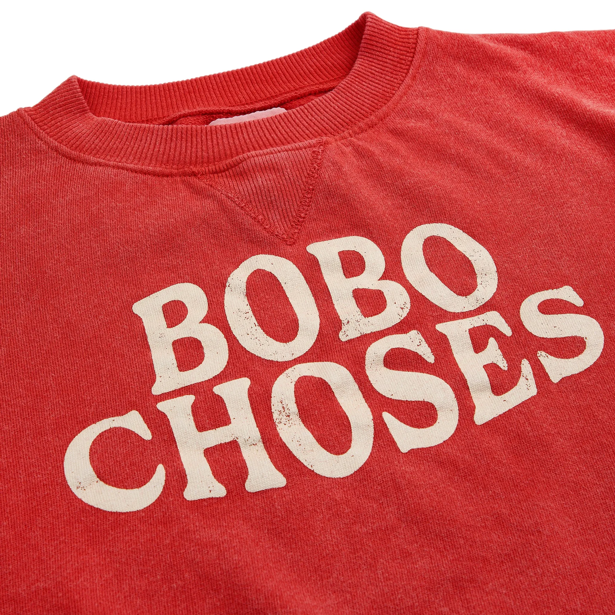 Bobo Choses Child Stripes Sweatshirt Red