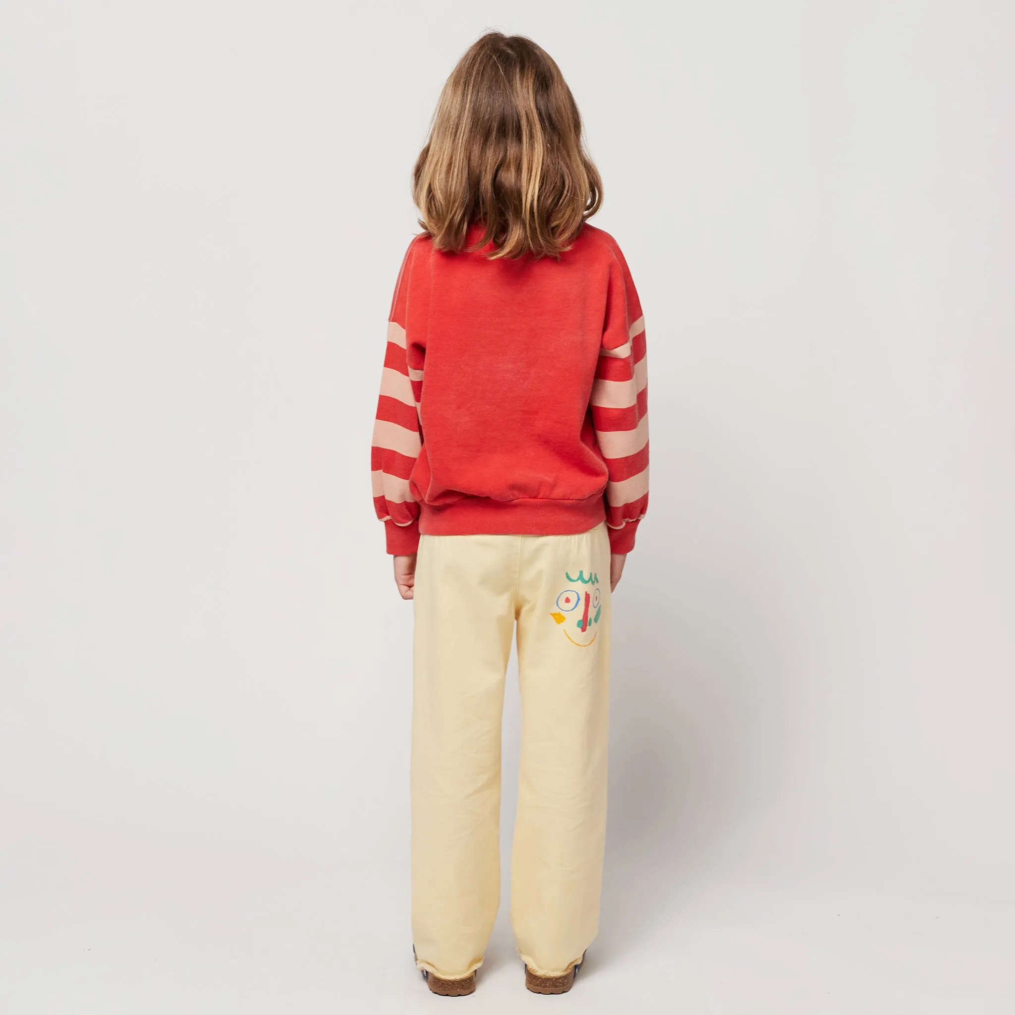 Bobo Choses Child Stripes Sweatshirt Red