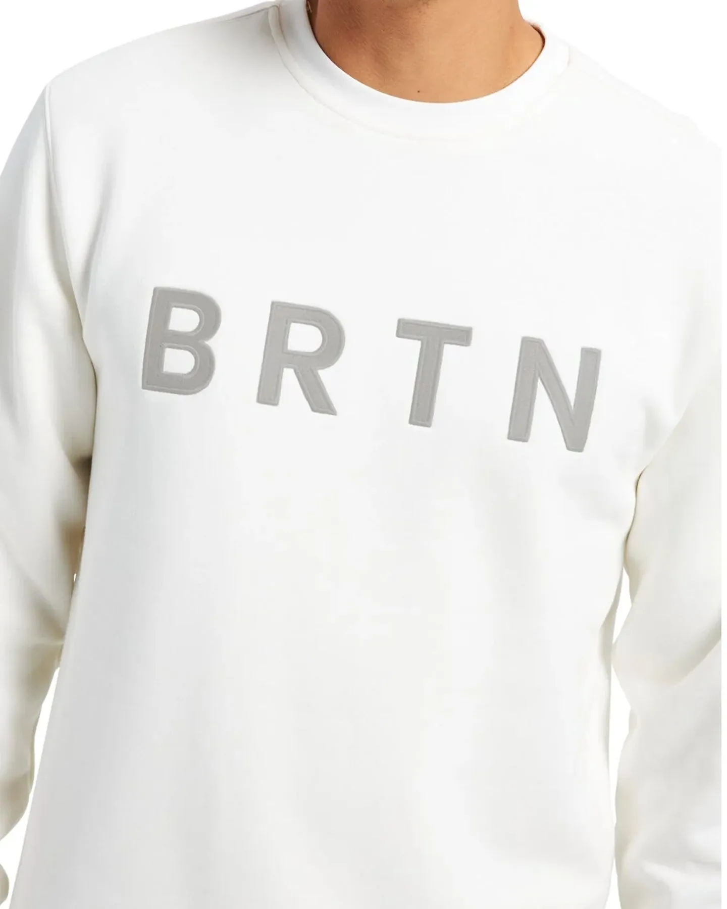 Burton Brtn Crewneck Sweatshirt - Stout White