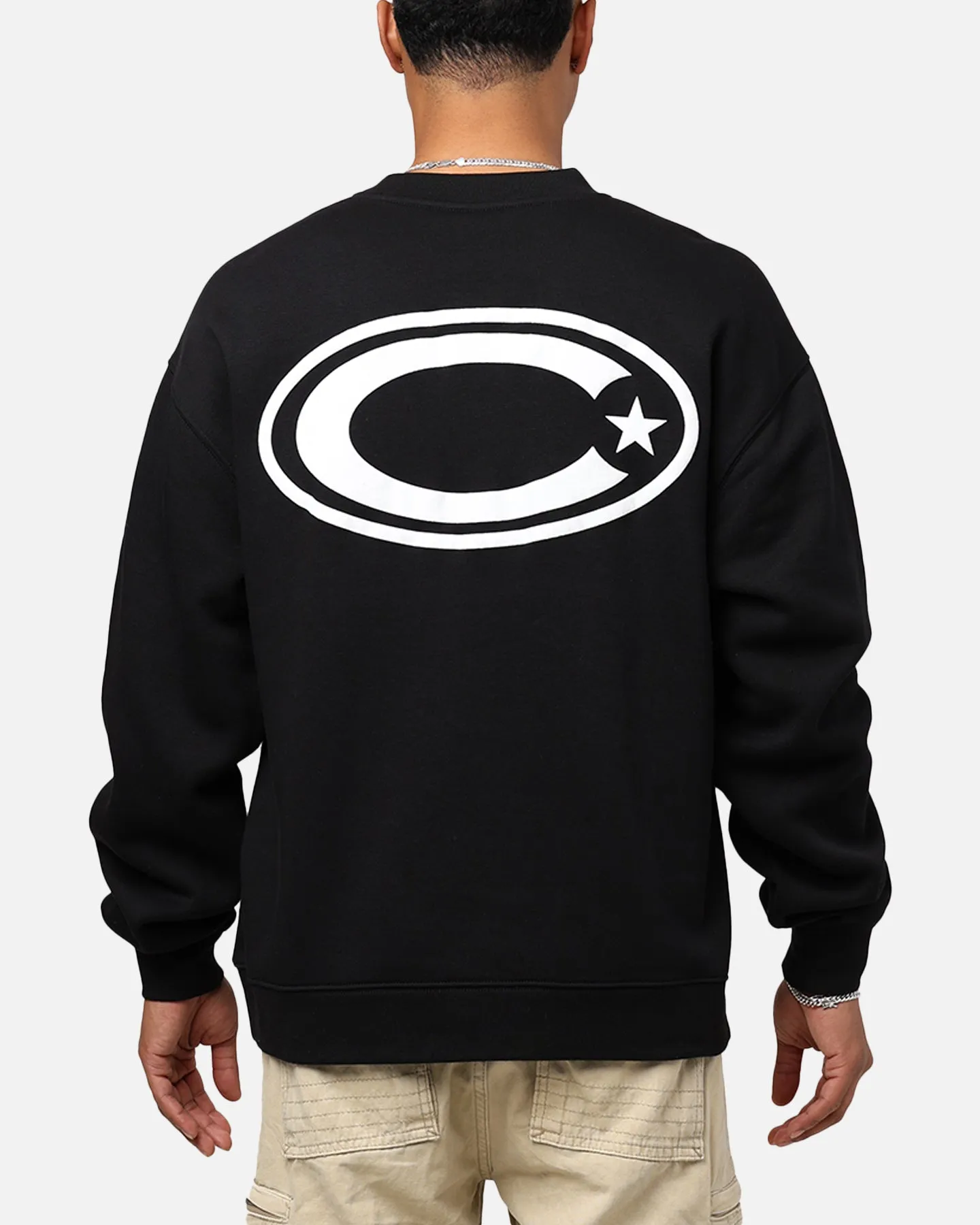 Carre C-Star Oversized Crewneck Black