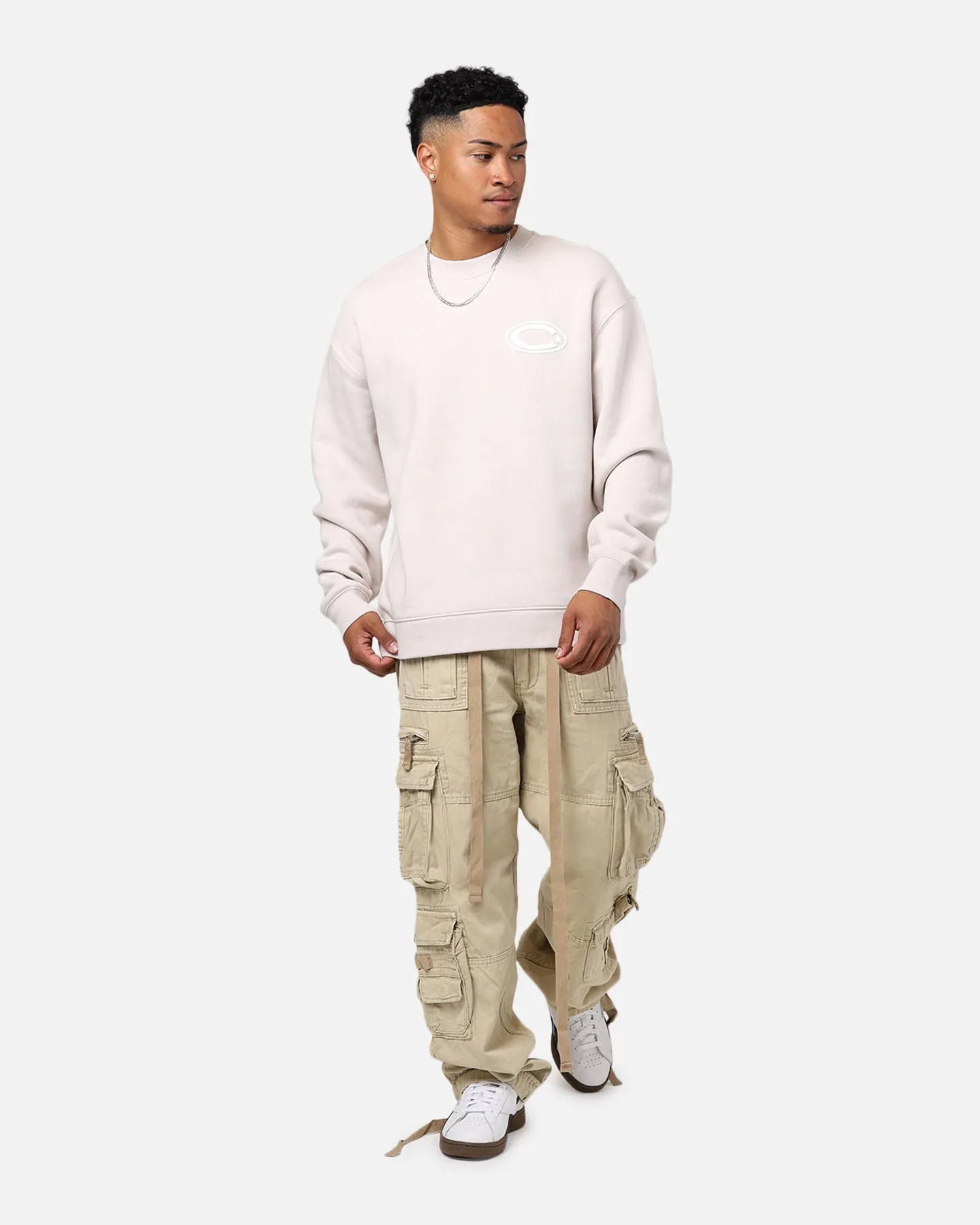 Carre C-Star Oversized Crewneck Bone