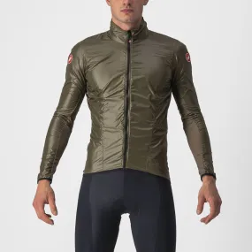 Castelli Men's Aria Shell Jacket/Moss Brown