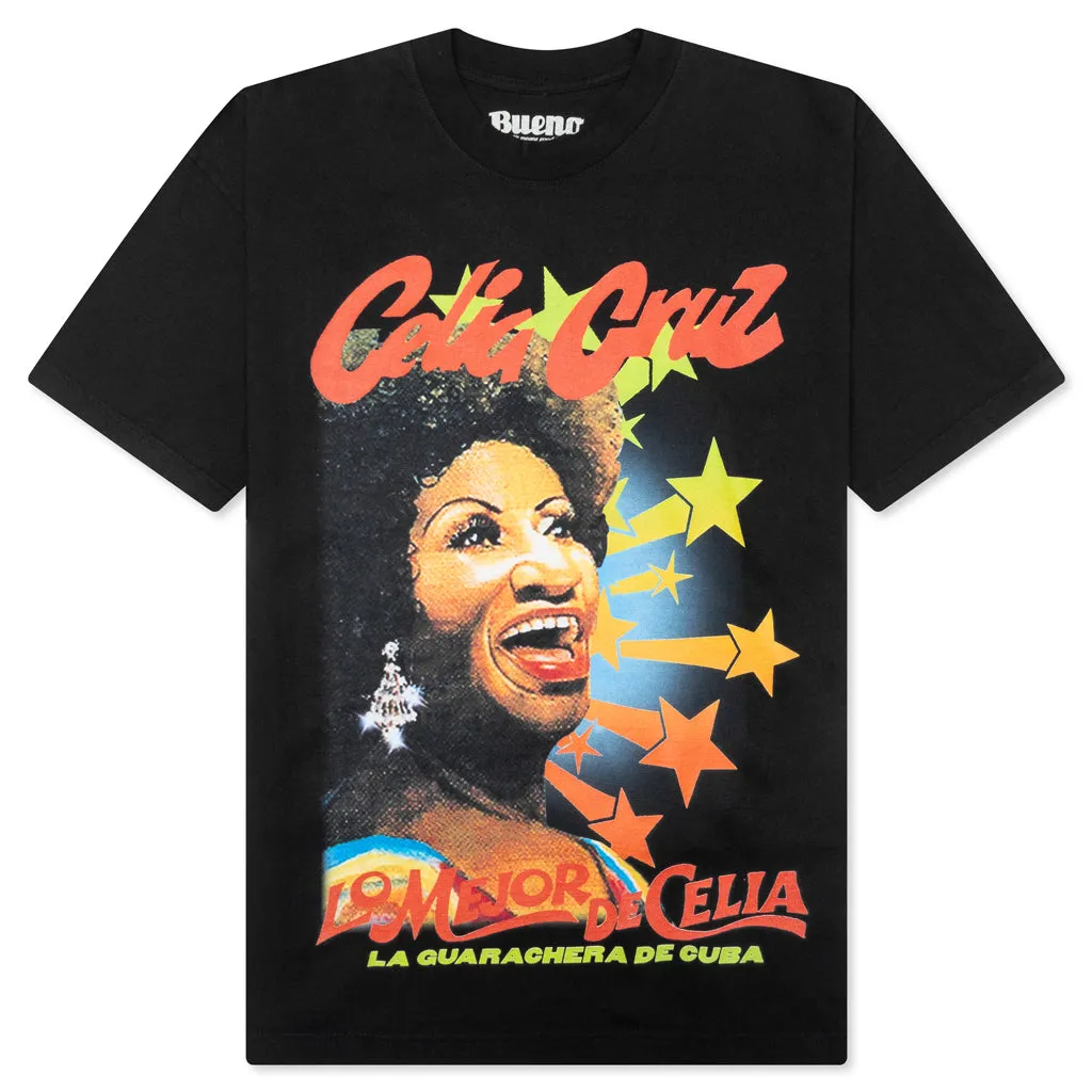 Celia Cruz S/S Tee - Black