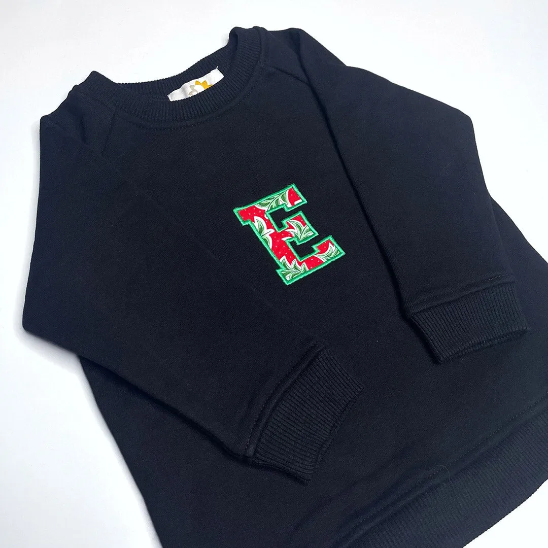 Christmas Luxury Liberty London  Initial Baby/Child Sweatshirt