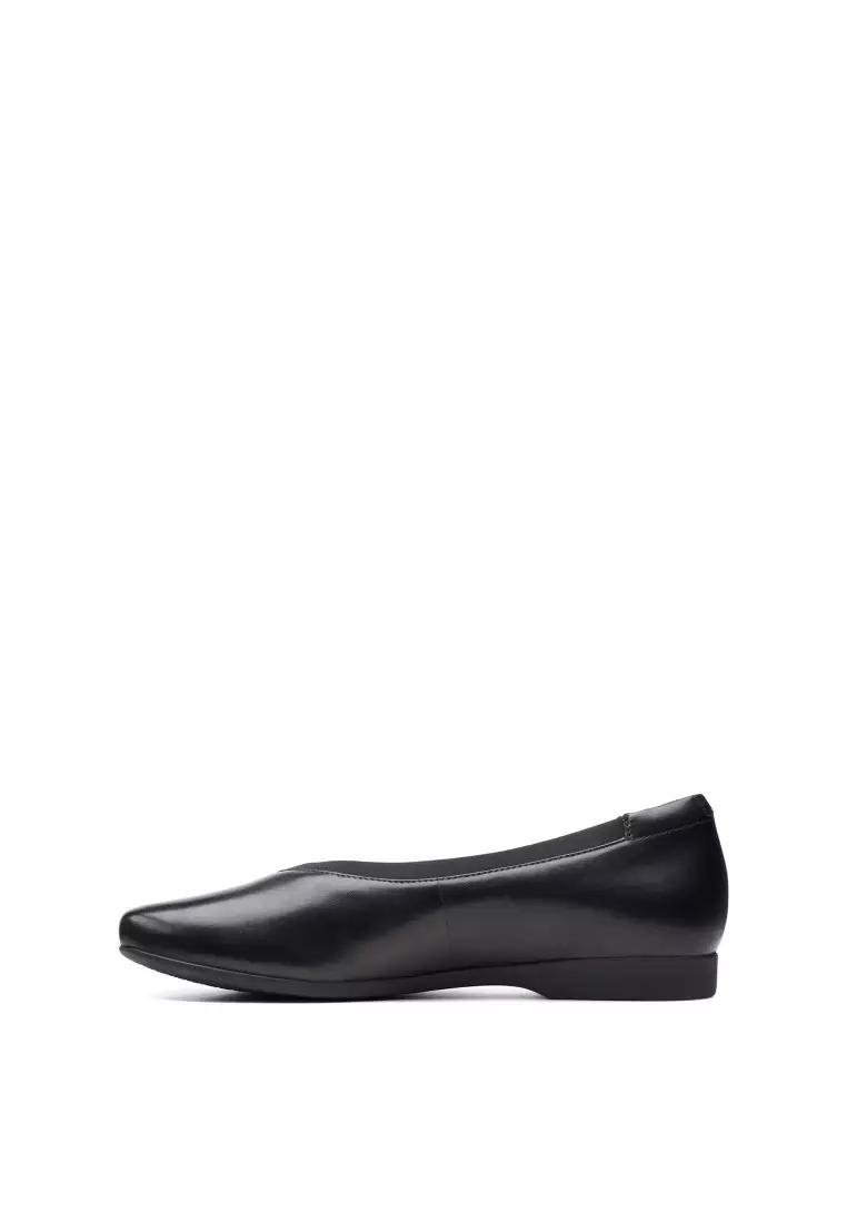 Clarks Clarks Un DarceyEase2 Black Leather Womens Dress Pumps