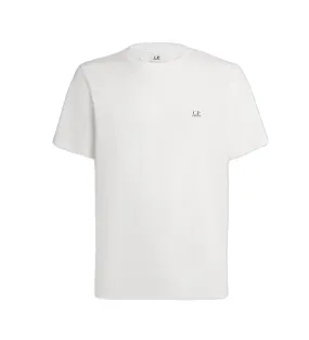 C.P. Company t-shirt Blanc Jersey 30/1