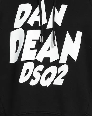 D SQUARED2  |Long Sleeves Cotton Logo Hoodies & Sweatshirts