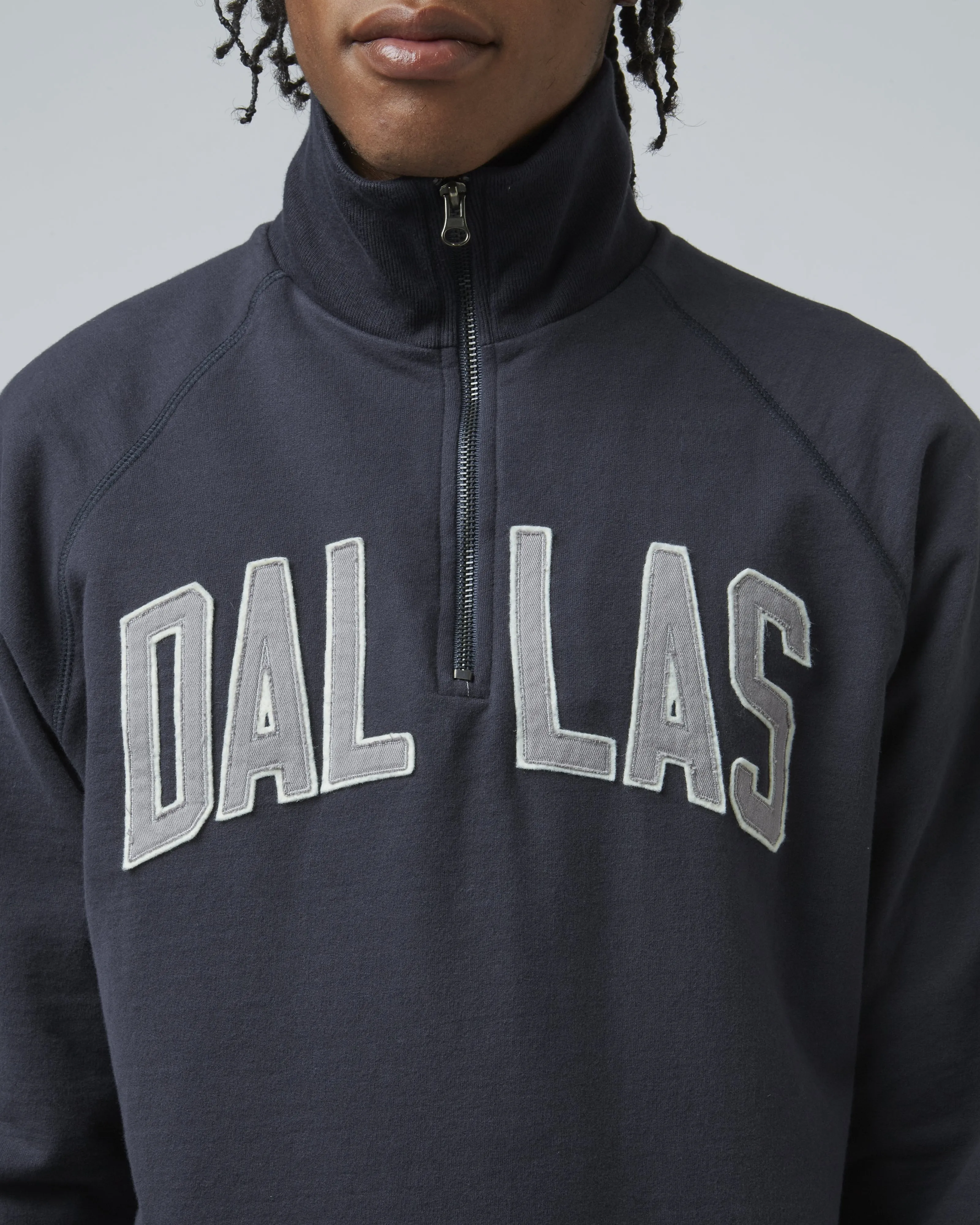 DALLAS COWBOYS BANKS '47 HARRIS SCRIMMAGE 1/4 ZIP