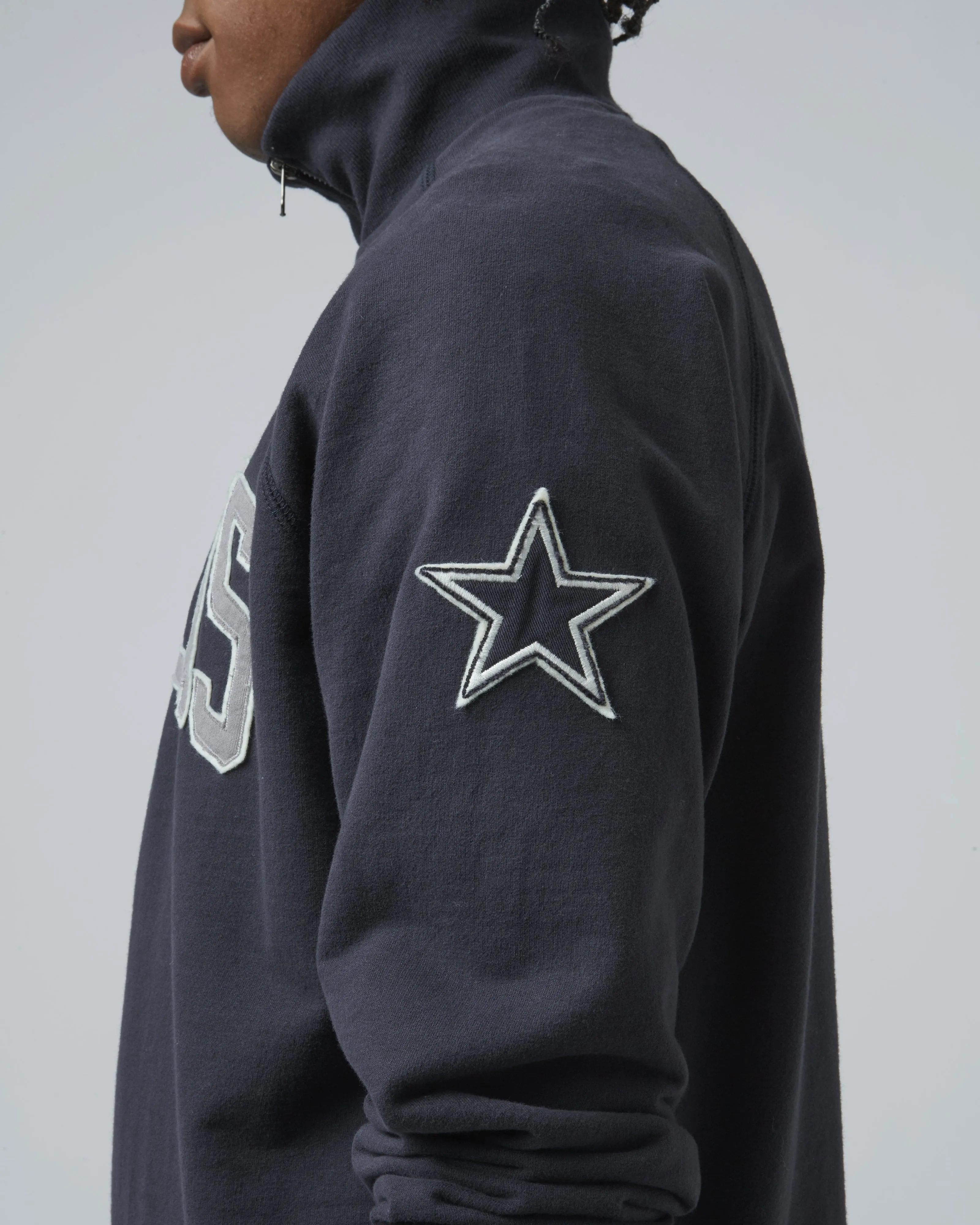 DALLAS COWBOYS BANKS '47 HARRIS SCRIMMAGE 1/4 ZIP