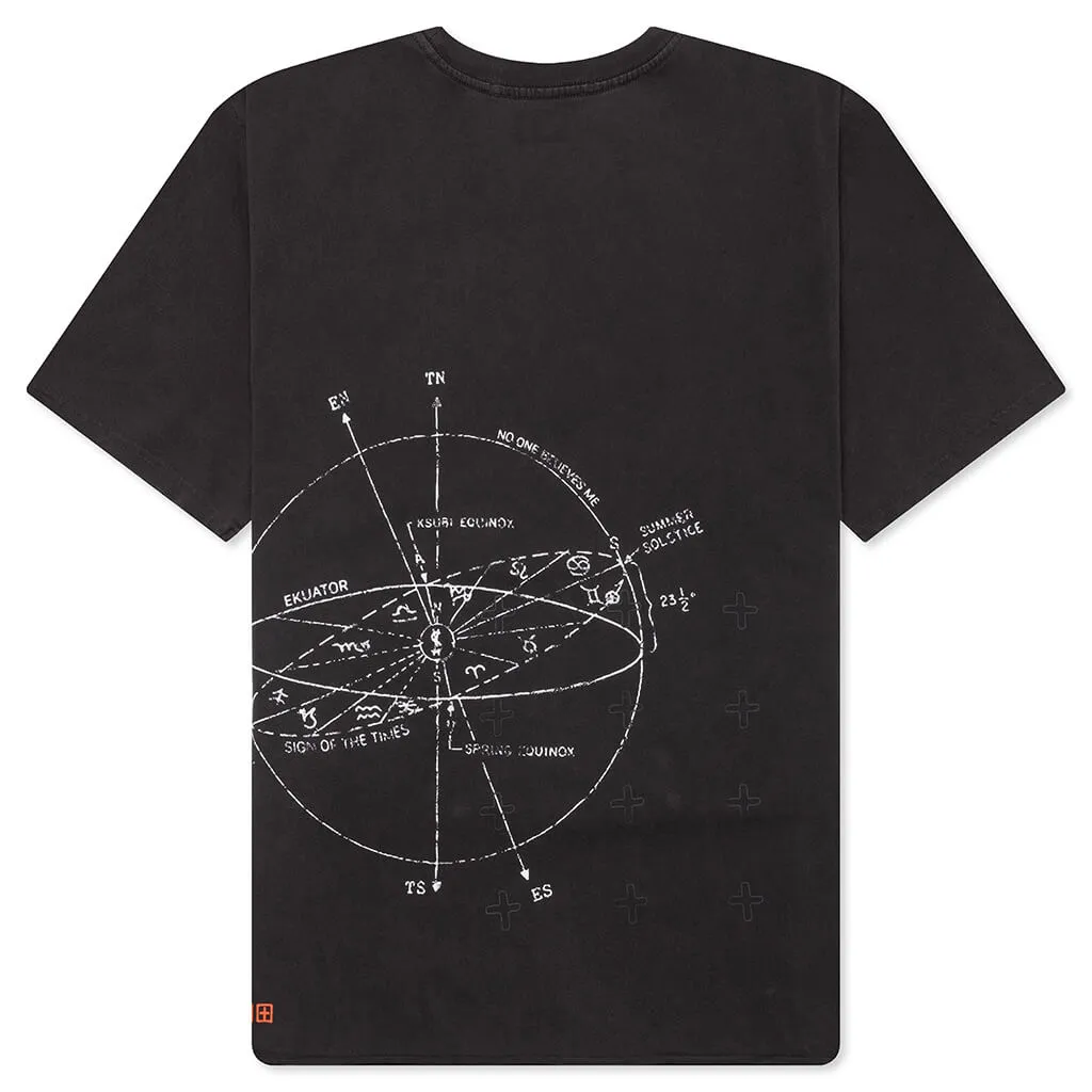 Diagrams Biggie S/S Tee - Faded Black