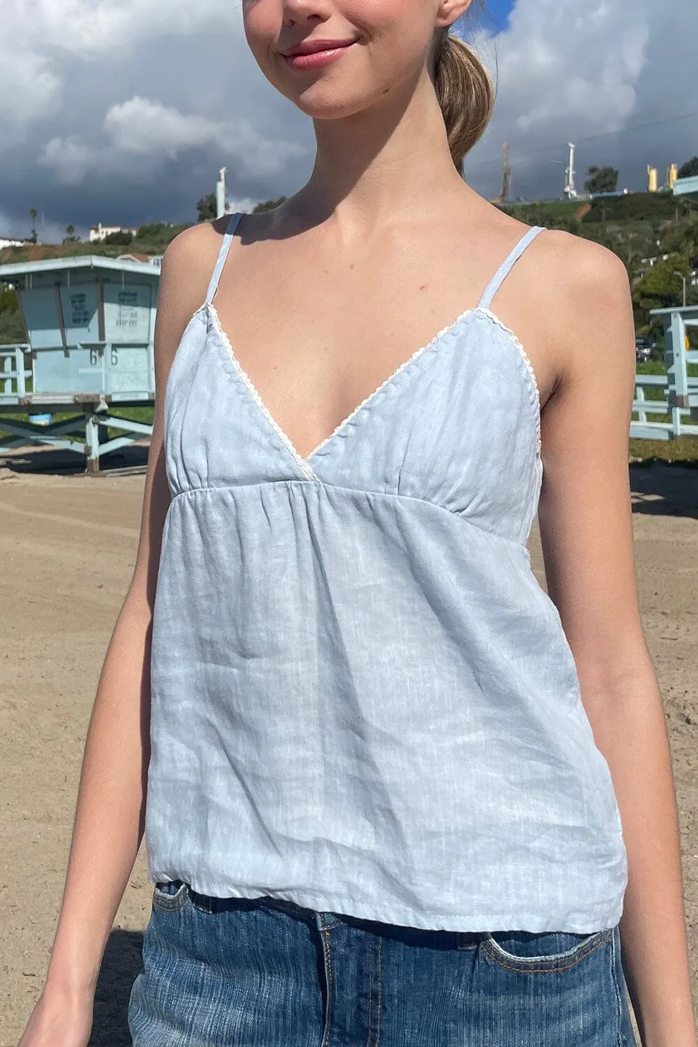 Edith Linen Tank