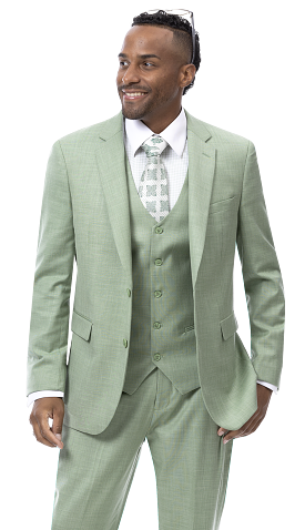 EJ Samuel Moss Modern Fit Suit M18022