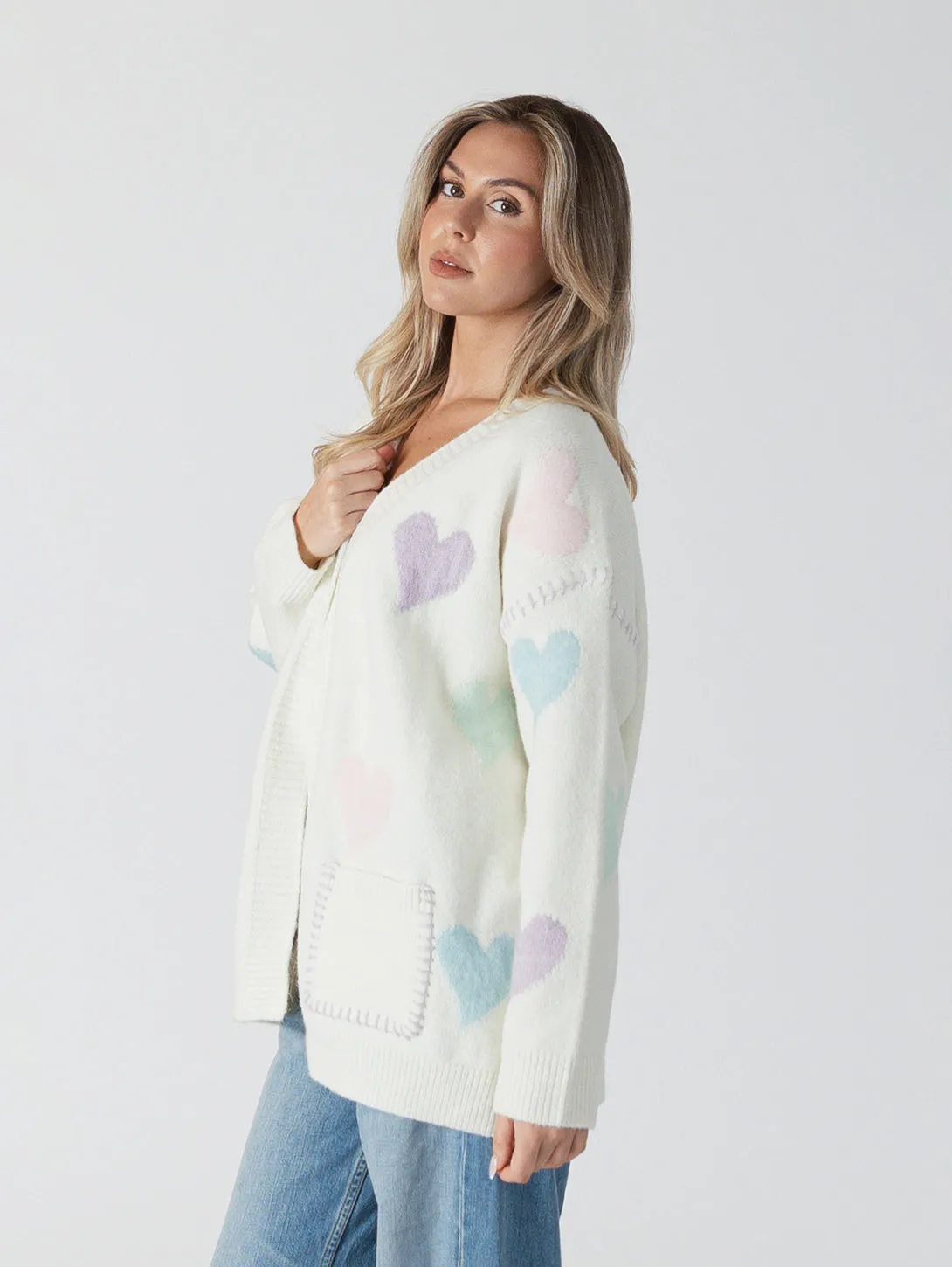 Elska Cardigan - Off White