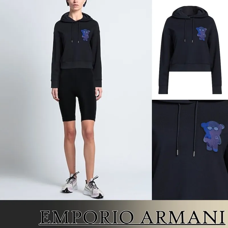 EMPORIO ARMANI  |Long Sleeves Logo Hoodies & Sweatshirts