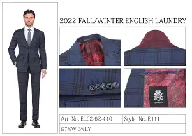 ENGLISH LAUNDRY 2-Piece Suit 62-62-410