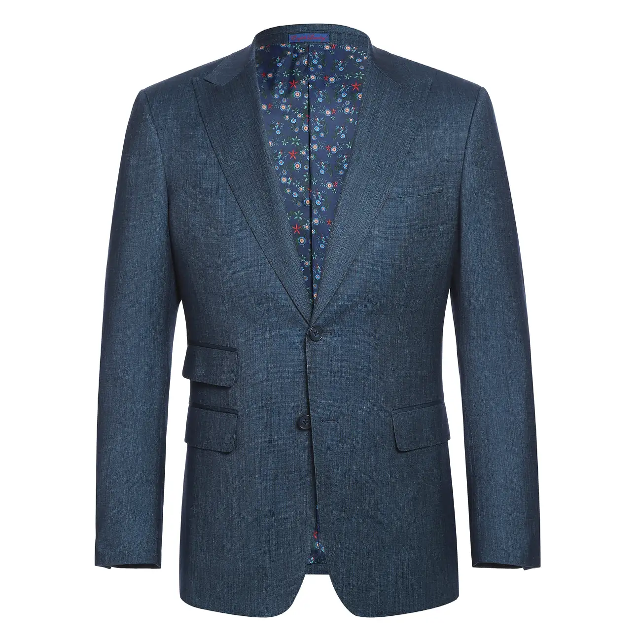 ENGLISH LAUNDRY Aqua Blue Peak Suit 72-02-341