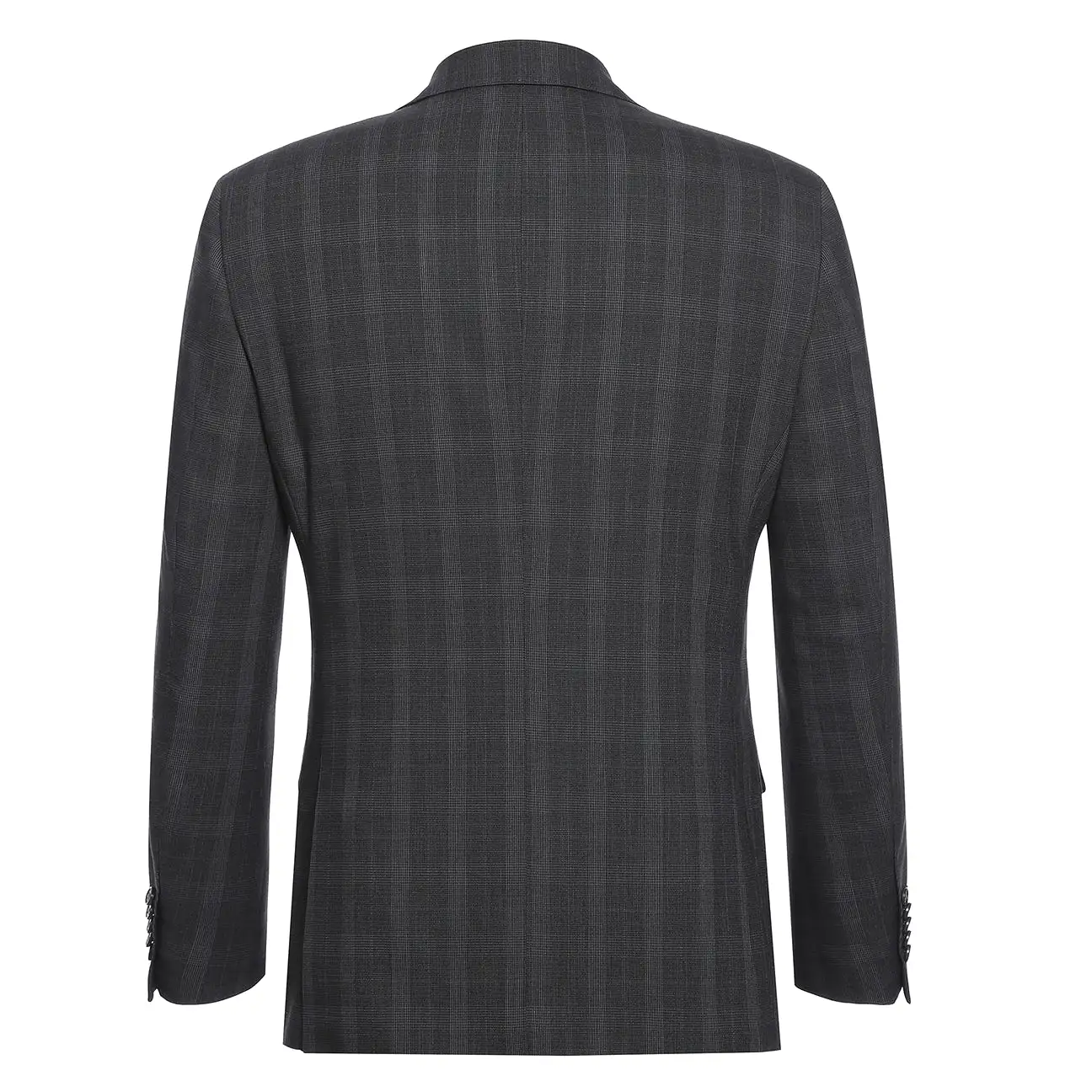 ENGLISH LAUNDRY Charcoal Checked Notch Suit 72-52-095