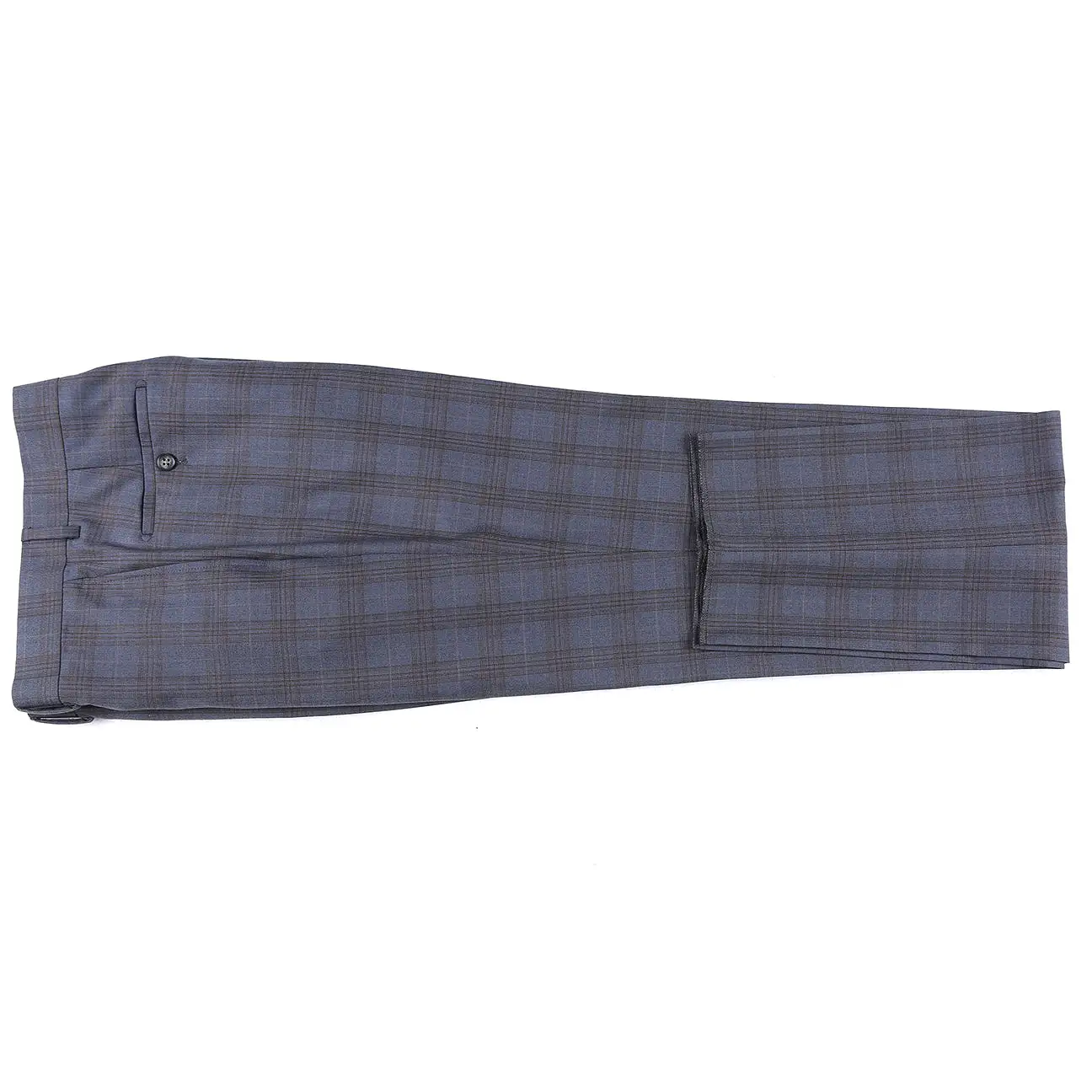 ENGLISH LAUNDRY Gray with Tan Check Notch Suit 72-55-555