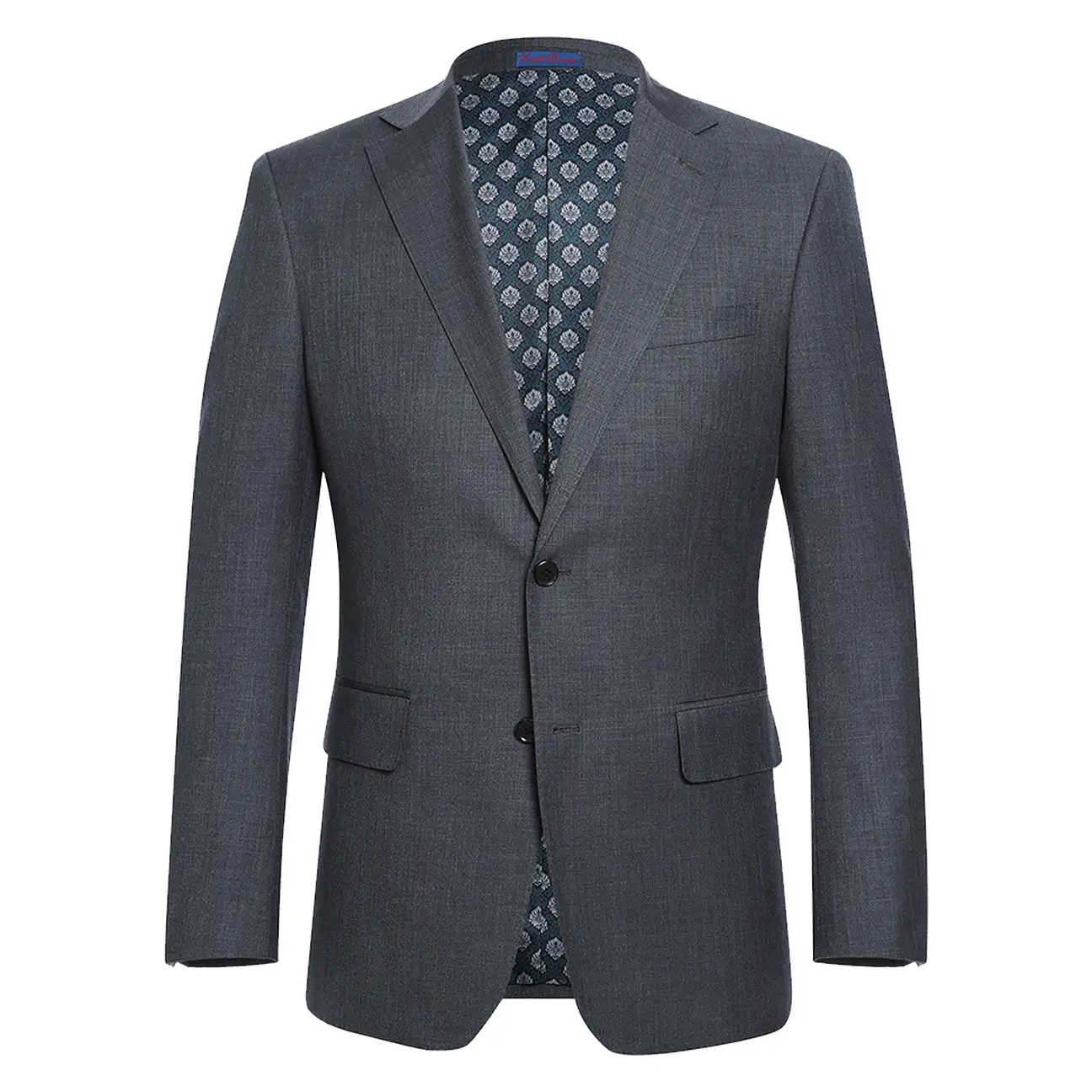 ENGLISH LAUNDRY Solid Charcoal Notch Suit 72-02-095