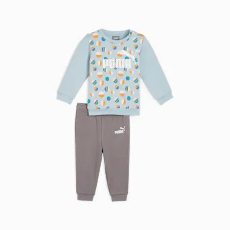 ESS+ SUMMER CAMP Jogger Set - Infants 0-4 years | Turquoise Surf | PUMA Shoes | PUMA 